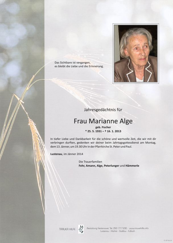 Marianne Alge